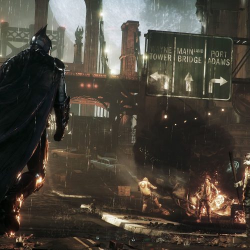 بازی Batman: Arkham Knight پوسته‌ی Earth 2 Dark Knight