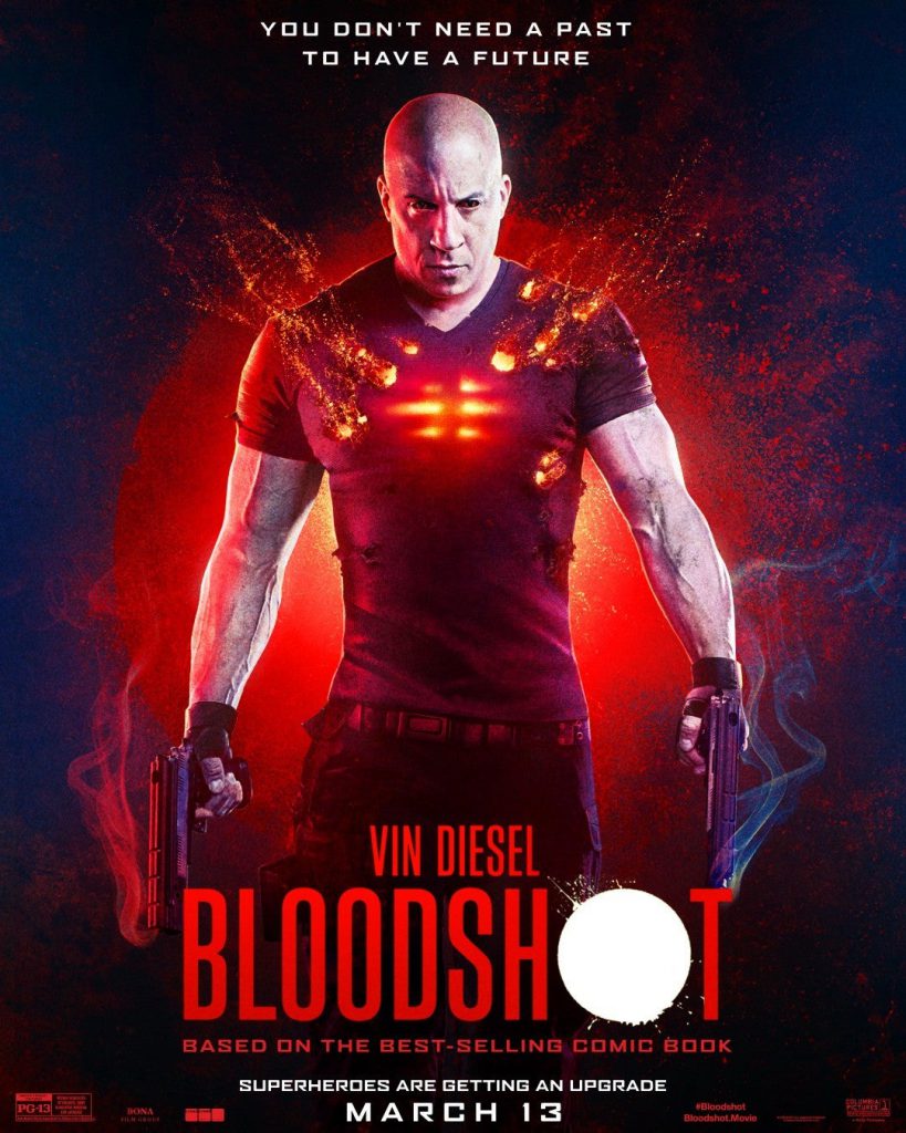 اولین پوستر فیلم Bloodshot