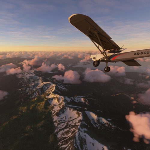 تغییرات فصلی در بازی Microsoft Flight Simulator