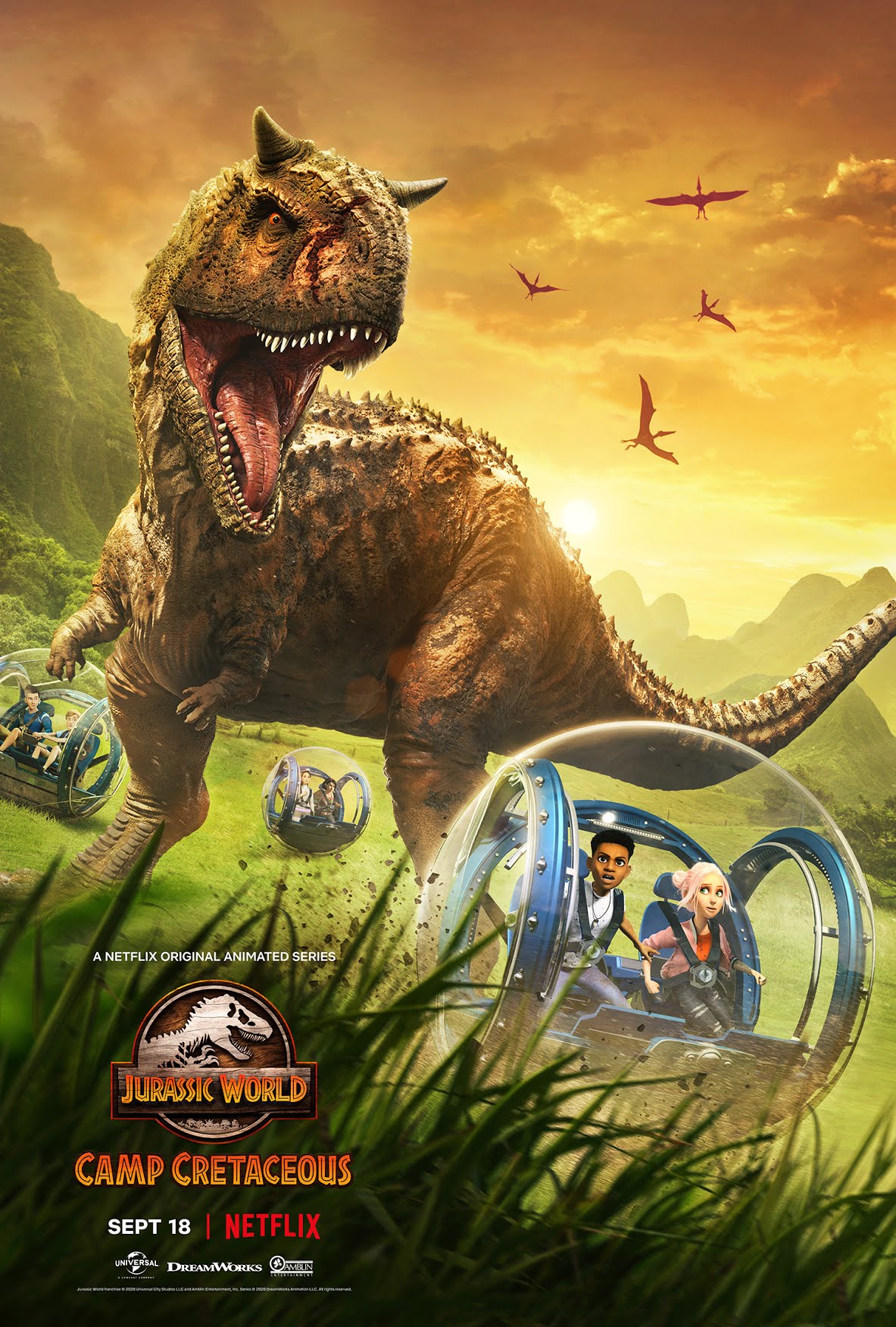 انیمیشن سریالی Jurassic World Camp Cretaceous