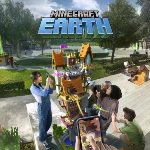 بازی واقعیت افزوده‌ Minecraft Earth