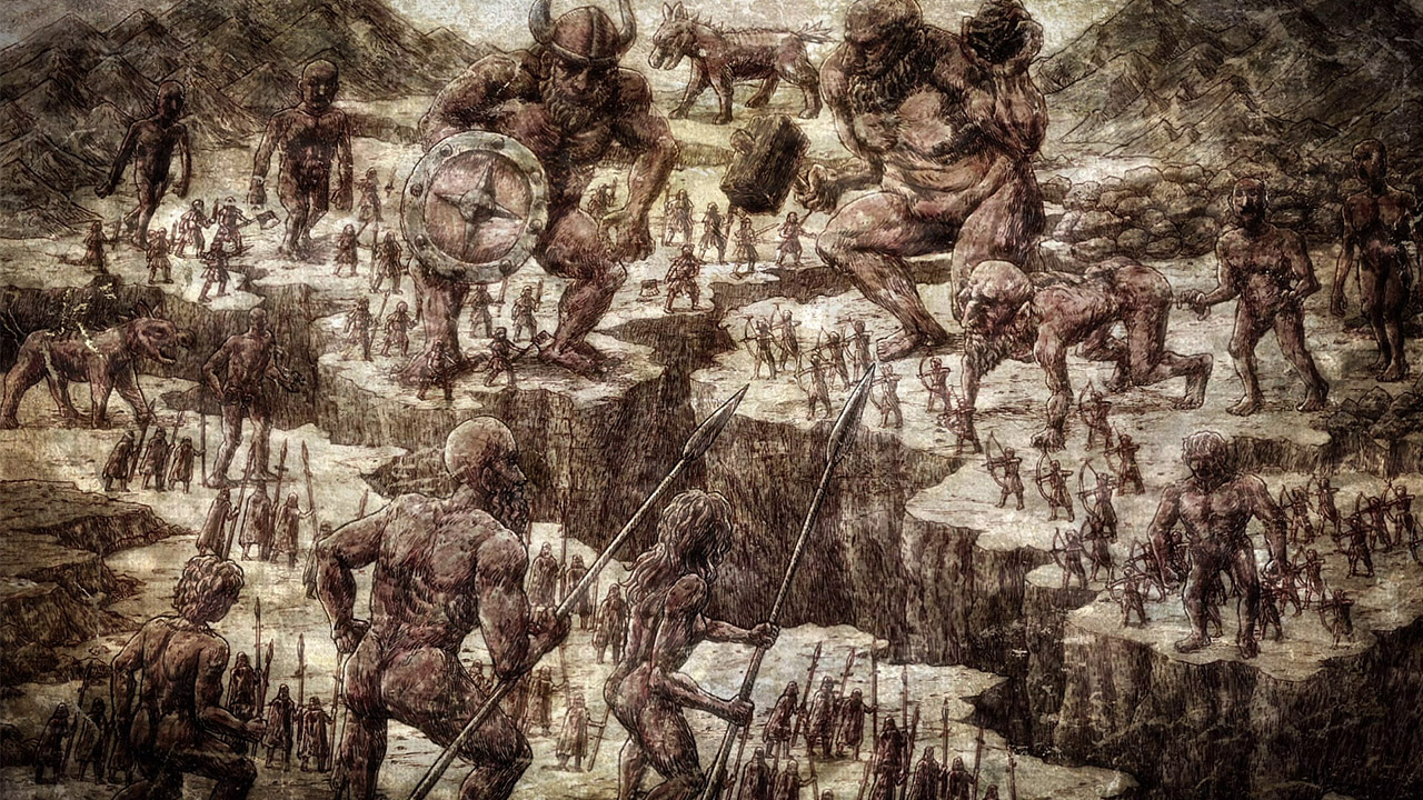 آشنایی با جهان و داستان انیمه‌ی Attack On Titan