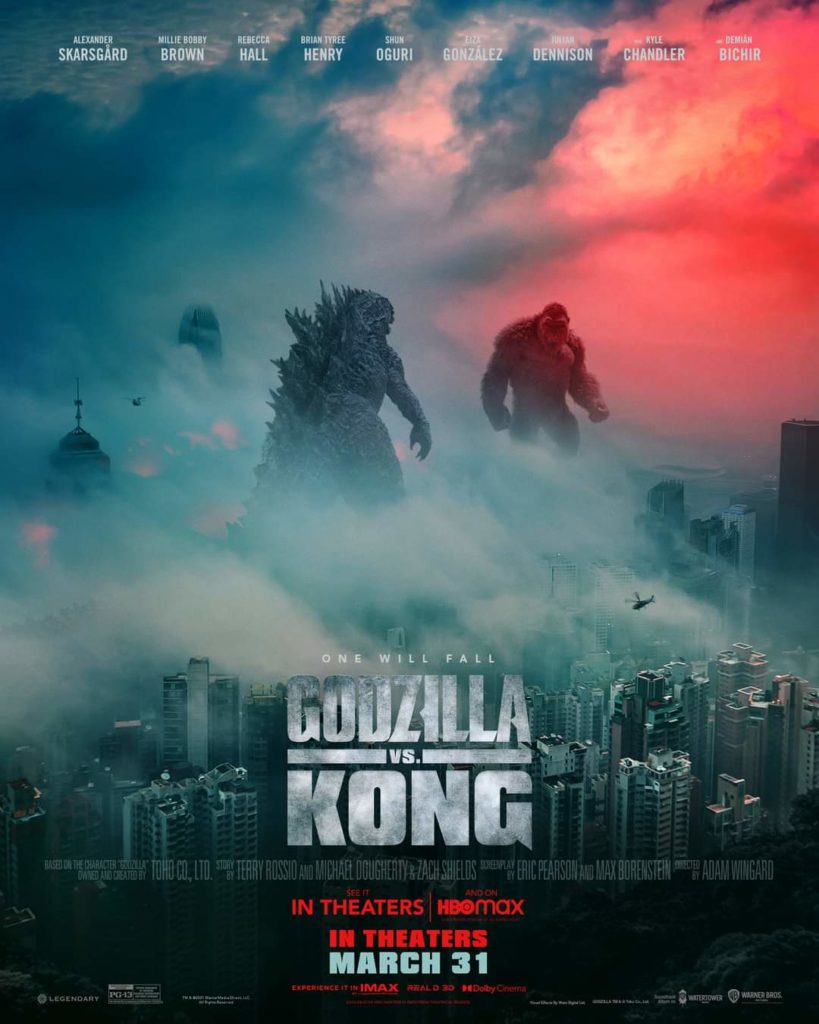 پوستر آمریکایی Godzilla vs. Kong