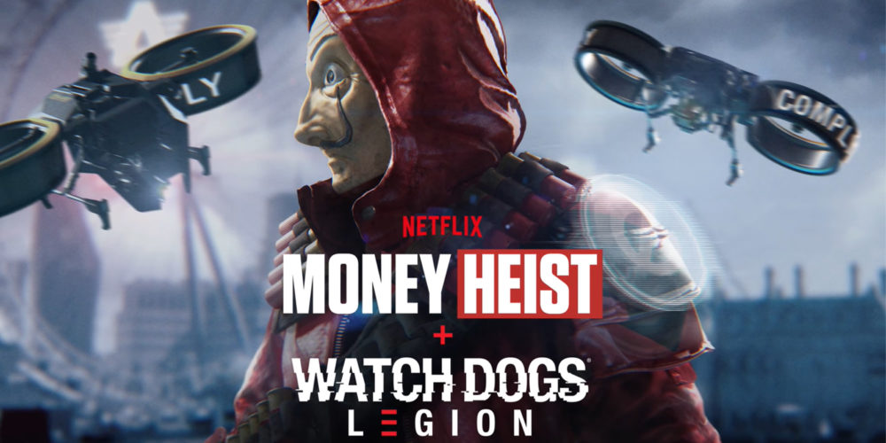 کراس اور Money Heist و Watch Dogs Legion