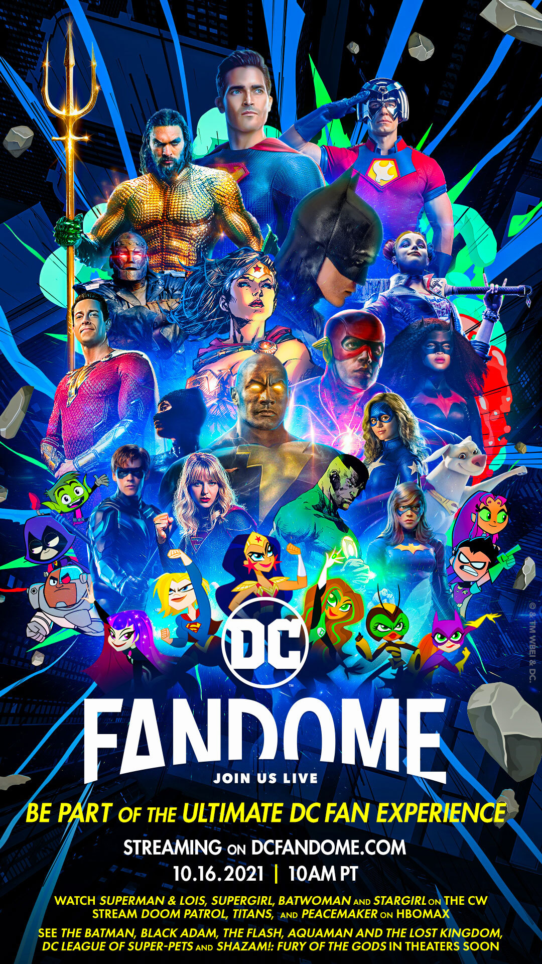 تاریخ برگزاری DC FanDome 2021