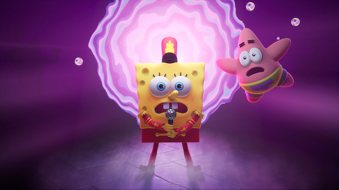 بازی پلتفرمر SpongeBob SquarePants: The Cosmic Shake