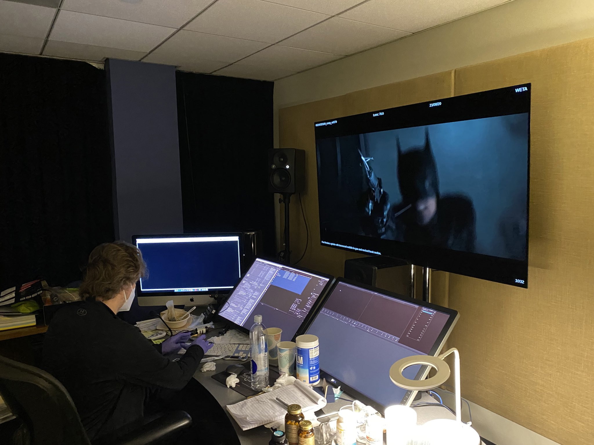 تصویر پشت صحنه The Batman