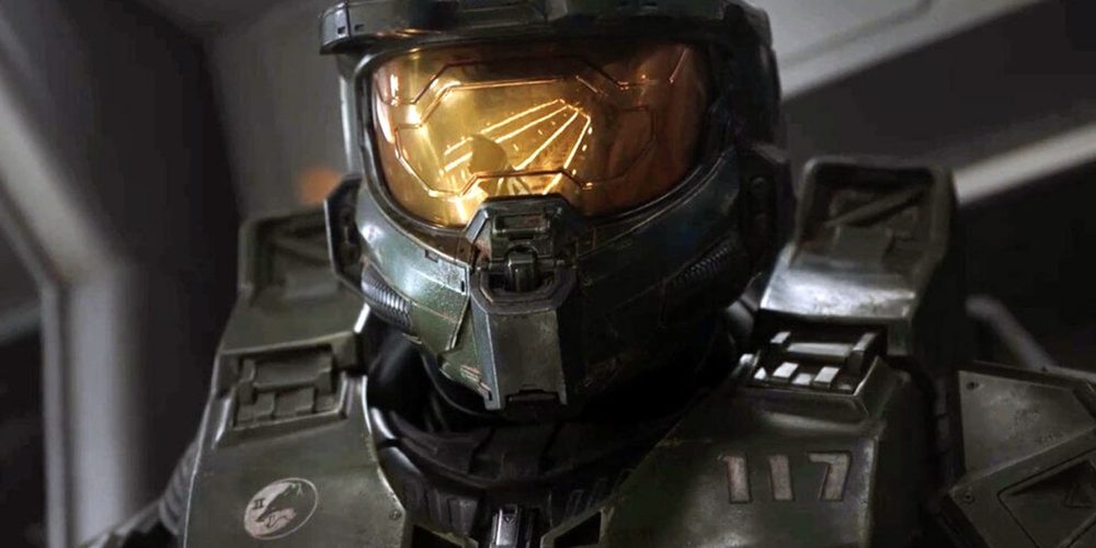 چهره‌ی مستر چیف در سریال Halo