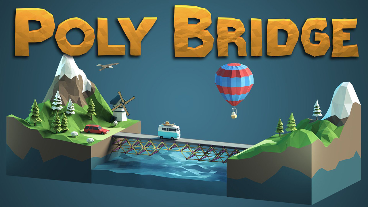 بازی Poly Bridge بهترین بازی‌ها برای پی‌سی ضعیف