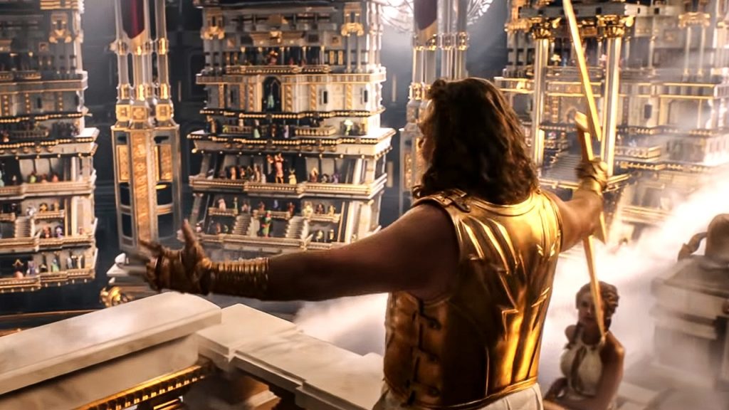زئوس در ثور: عشق و تندر - زئوس در فیلم Thor 4
