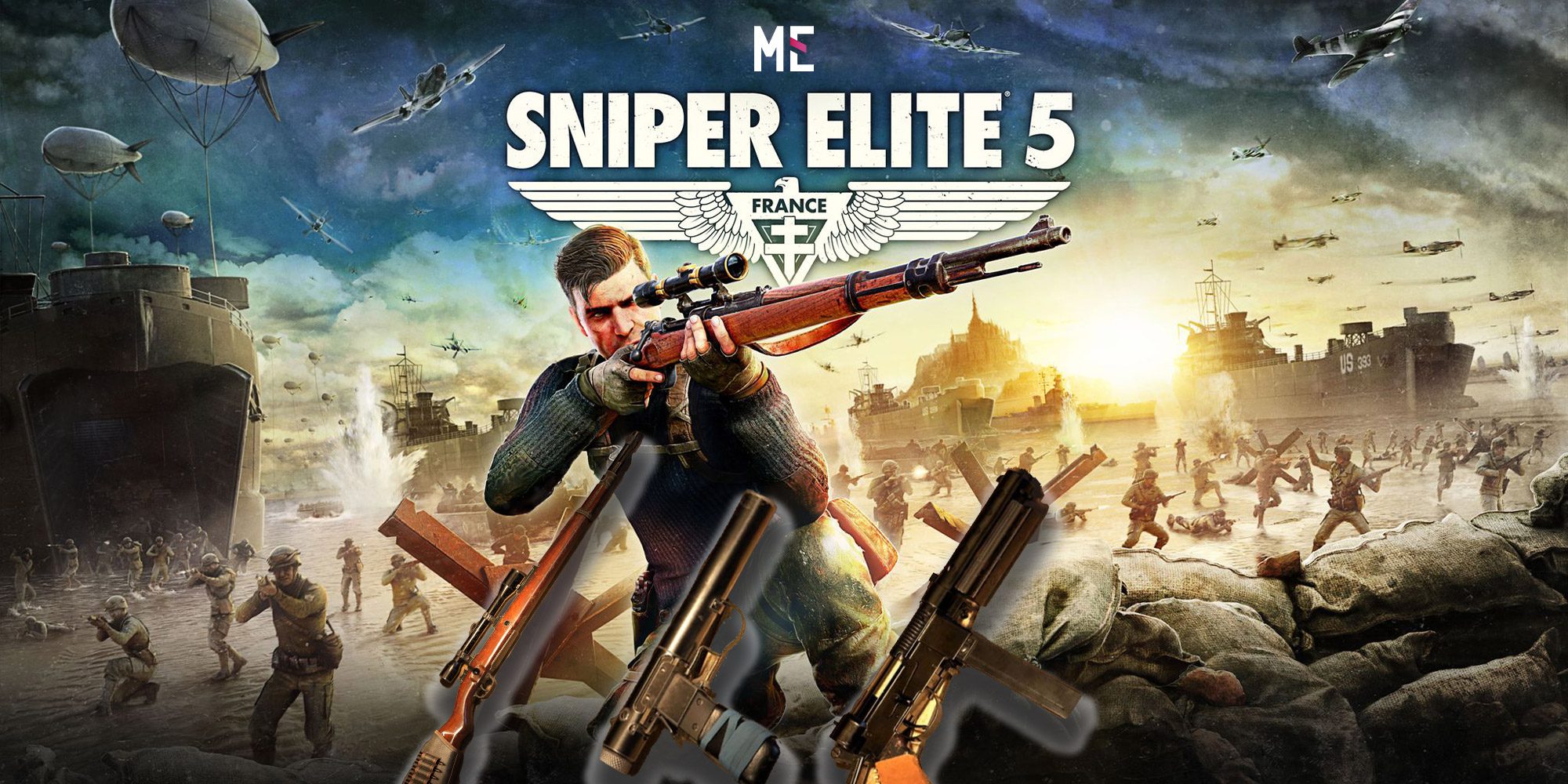 تفنگ های بازی Sniper Elite 5