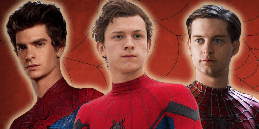 سه مرد عنکبوتی در فیلم Avengers Secret Wars