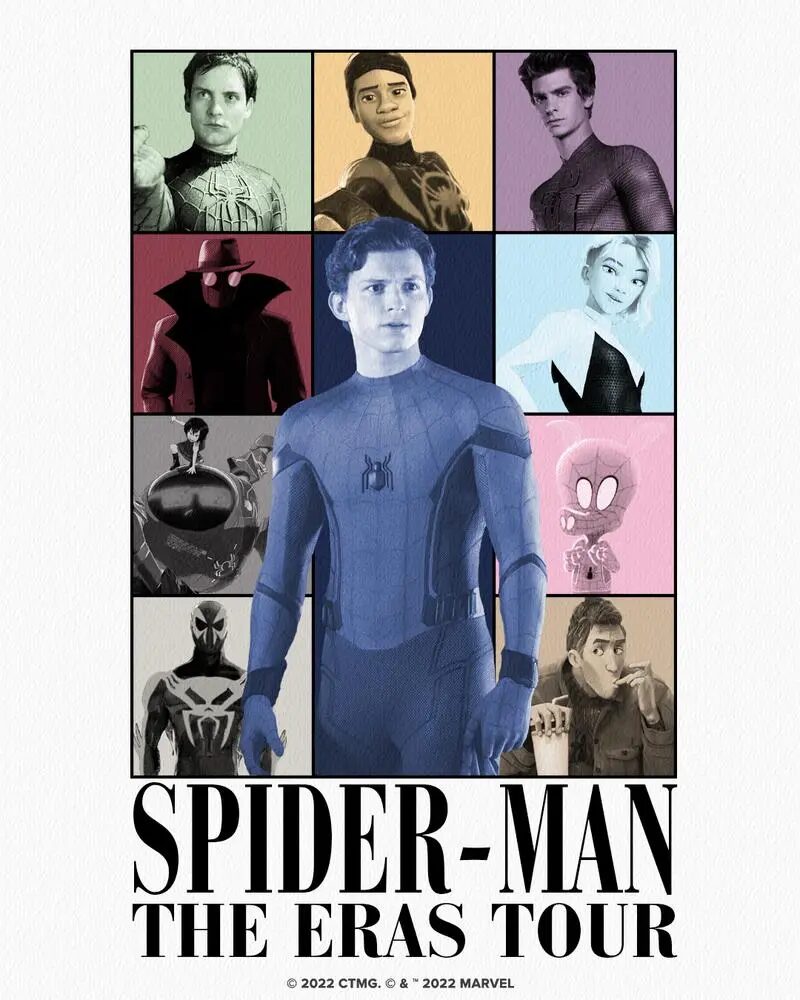 پوستر جدید جهان مرد عنکبوتی