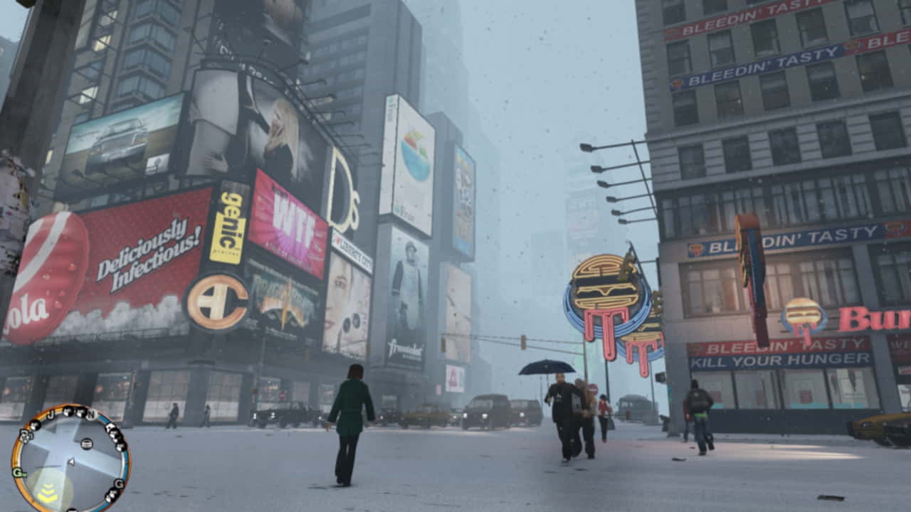 مود Snow - بهترین مودهای بازی GTA IV