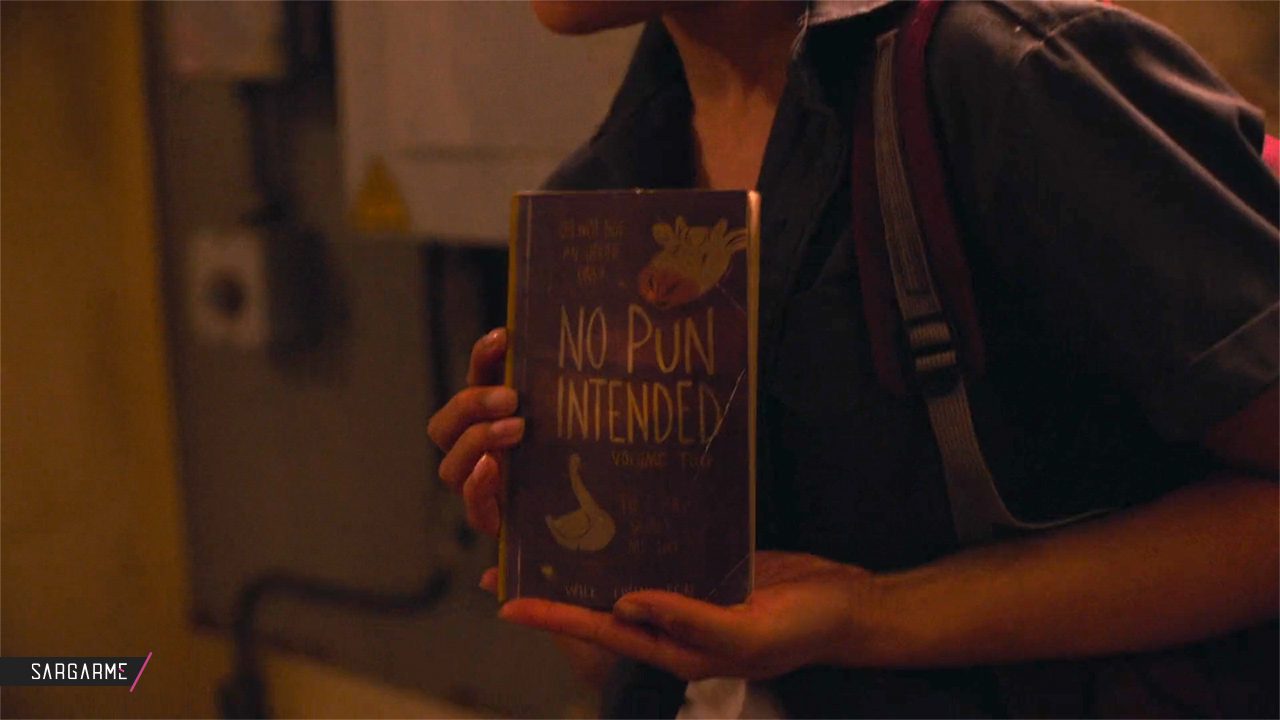 کتاب No Pun Intended در سریال The Last of Us