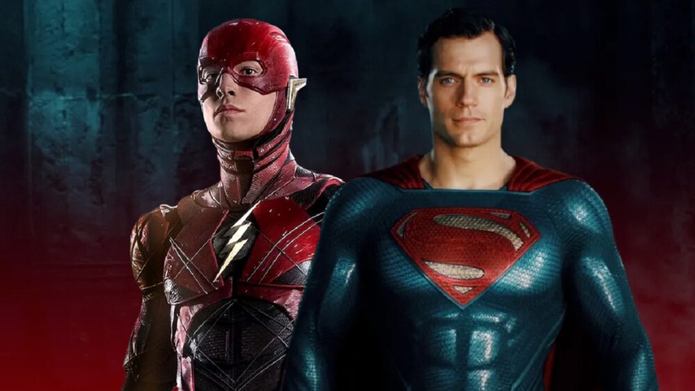 سوپرمن هنری کویل در فیلم The Flash