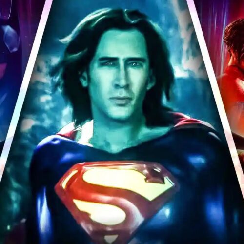 سوپرمن نیکلاس کیج در فیلم The Flash