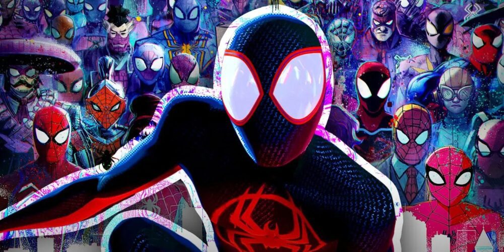 نسخه بلوری انیمیشن Spider-Verse 2