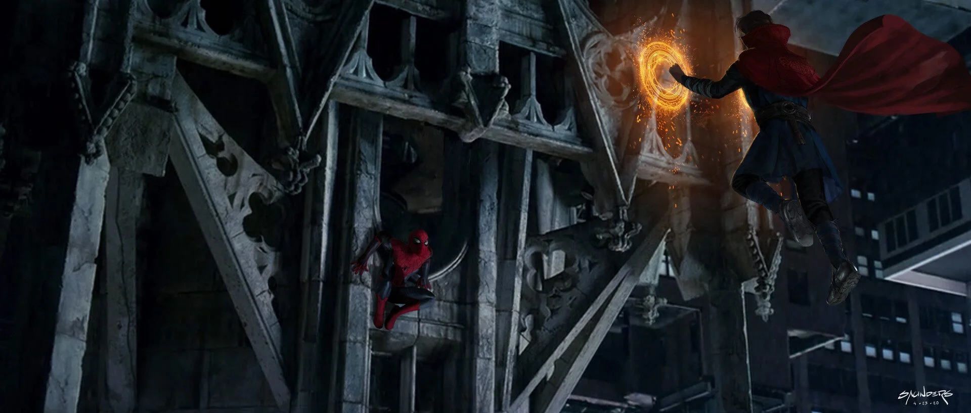 صحنه حذف شده Spider-Man No Way Home