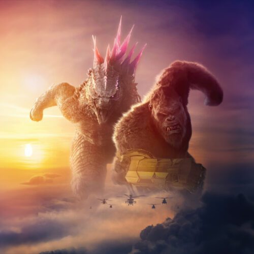 پوستر بین المللی فیلم Godzilla x Kong