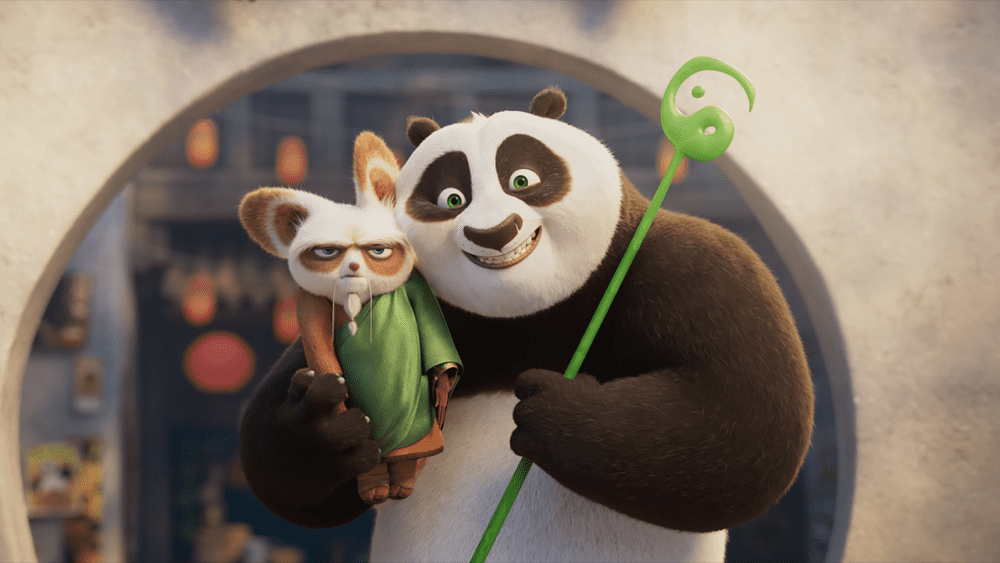 نسخه بلوری Kung Fu Panda 4