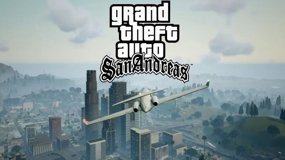 سقوط هواپیمای GTA San Andreas