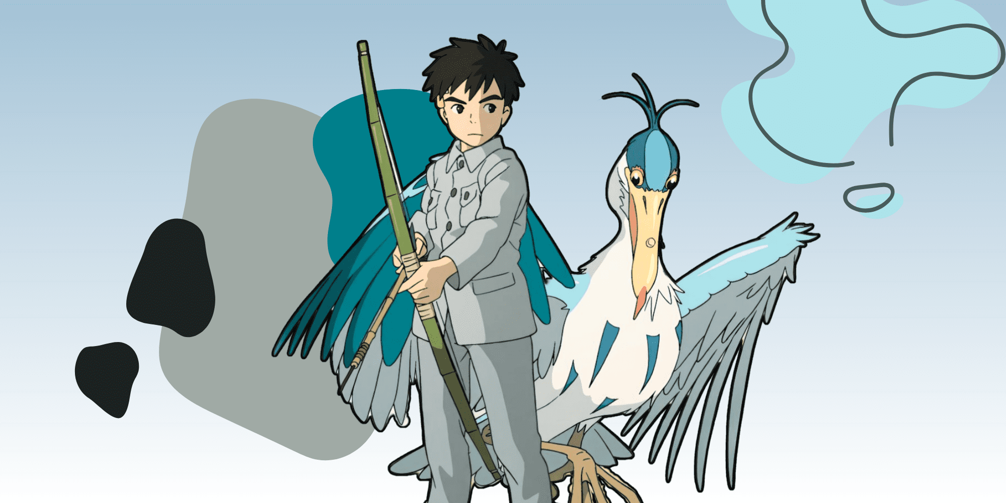 نقد انیمه The Boy and the Heron – پسر و حواصیل