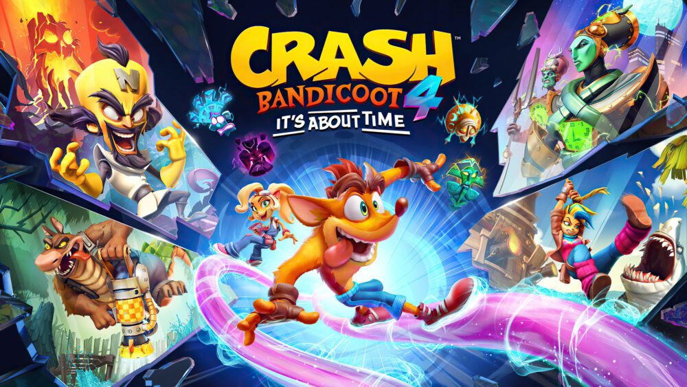 گیم پس Crash Bandicoot 4