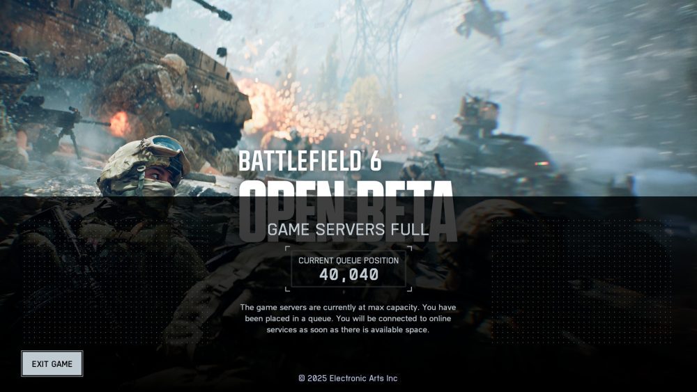 سرورهای بتا بازی Battlefield 6
