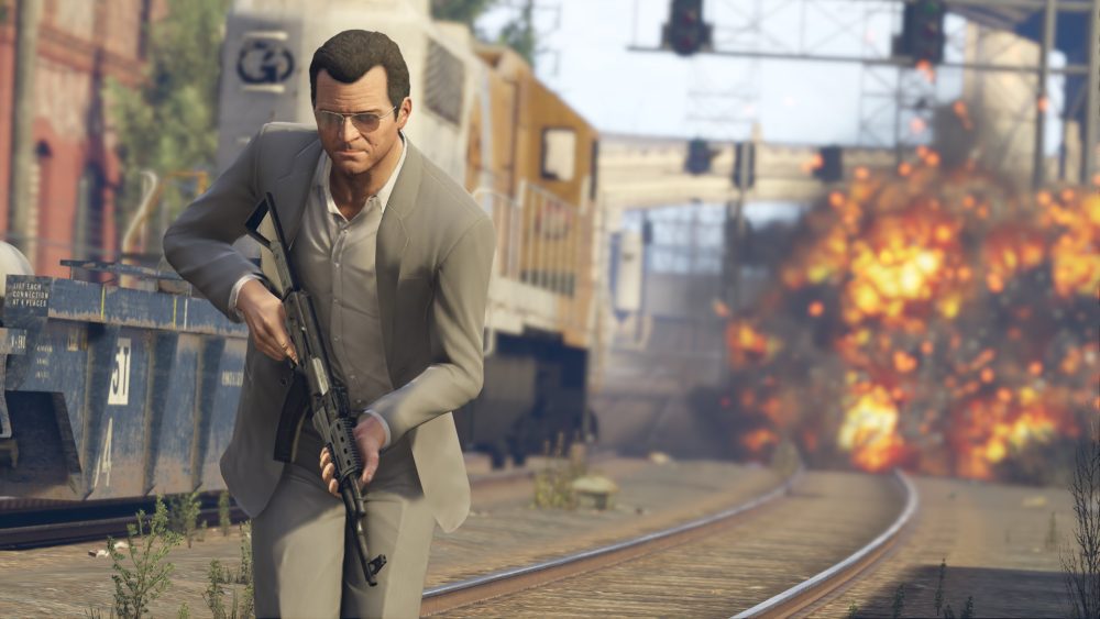 بالا رفتن GTA 5