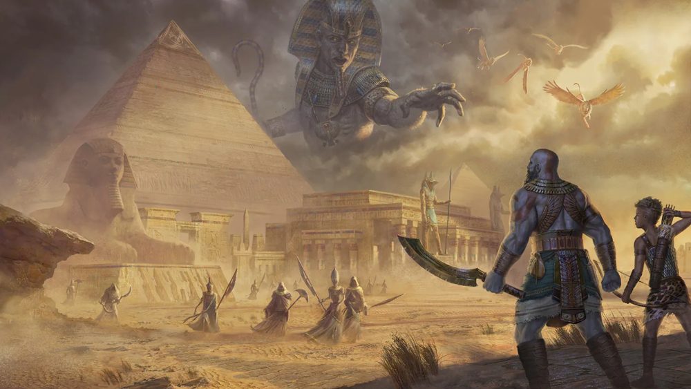 بازی جدید God of War مصر